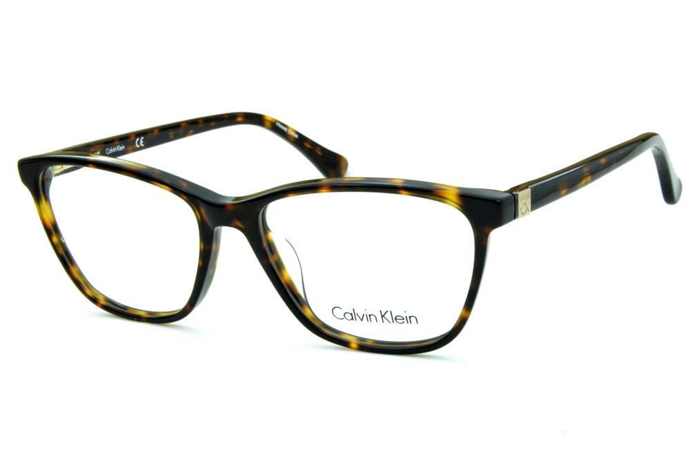 Óculos Calvin Klein CK5883 Demi tartaruga efeito onça feminino