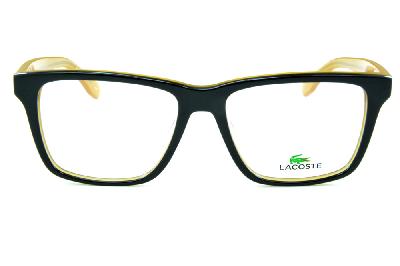 Óculos Lacoste L2769 Preto com caramelo interno e nas hastes