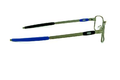 Óculos Oakley OX 3112 Tumbleweed metal grafite com ponteiras e logo emborrachado dupla cor