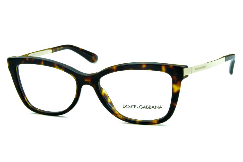 Óculos Dolce & Gabbana DG3218 Demi tartaruga haste de metal