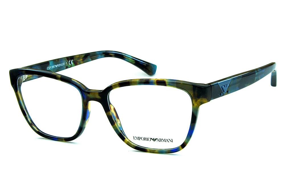 Óculos Emporio Armani EA3094 tartaruga azul mesclado feminino