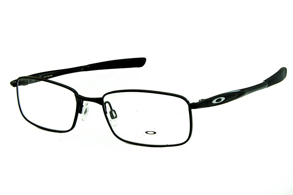 Óculos Oakley OX3166 Polished Black metal fechado preto