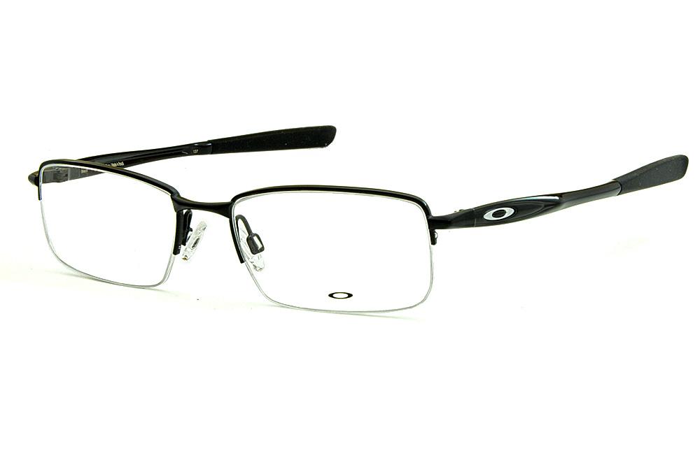 Óculos Oakley OX3167 Polished Black metal preto fio de nylon
