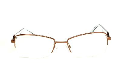 Óculos Bulget cobre em nylon com haste com estampa preta/marrom flexível de mola