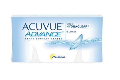 Lente de contato Acuvue Advance Hydraclear .:. esférico -10,50 kit com 6 lentes