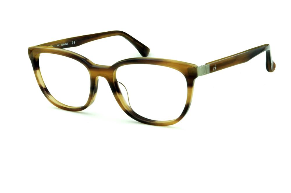 Óculos Calvin Klein CK5879 marrom caramelo mesclado