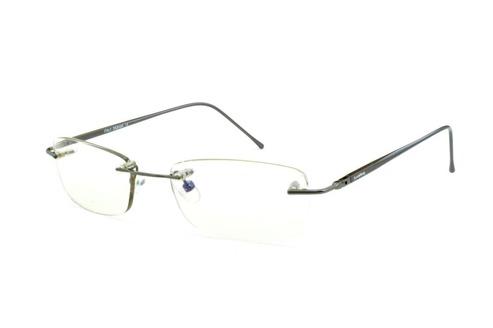 Óculos Ilusion BA2047 prata silver modelo parafusado