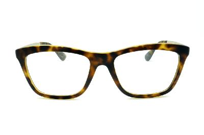 Óculos de grau Ray-Ban acetato tartaruga demi fosco efeito onça e metal monel