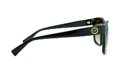 Óculos de Sol Armani Exchange em acetato marrom e lente degradê para mulheres