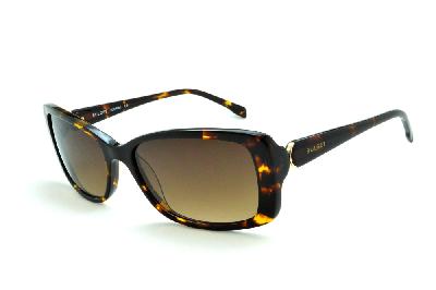 Óculos de Sol Bulget acetato cor marrom demi/tartaruga efeito onça para mulheres