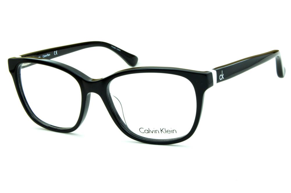 Óculos Calvin Klein CK5869 preto brilhante feminino