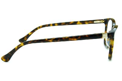 Armação de óculos de grau feminina gatinho Calvin Klein acetato Demi tartaruga efeito onça