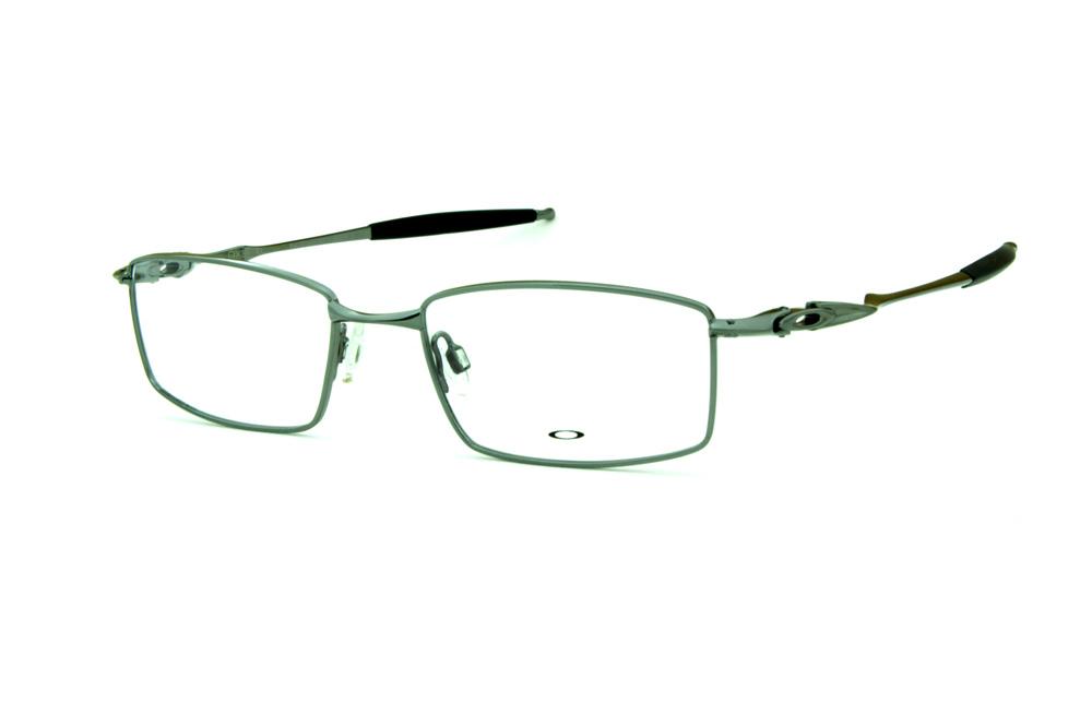 Óculos Oakley OX3132 Gunmetal metal chumbo ponteiras emborrachadas