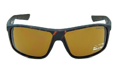 Óculos de Sol Nike Premier 8.0 EV0792 Marrom tartaruga efeito onça e logo de metal