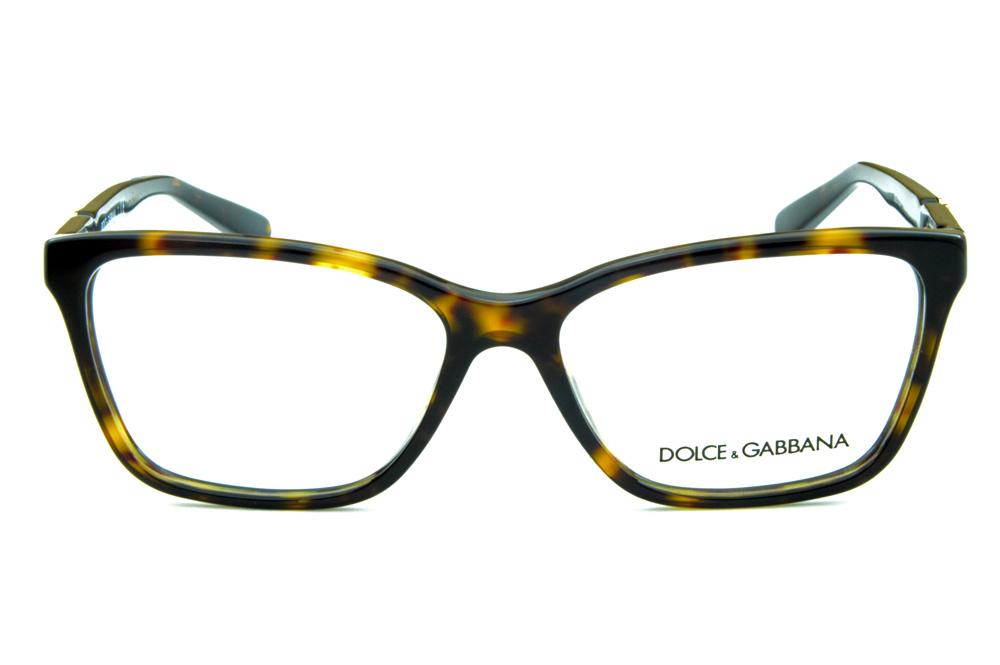Óculos Dolce & Gabbana em acetato demi tartaruga efeito onça para mulheres