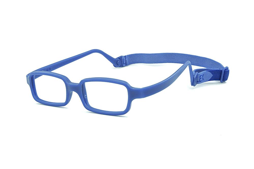 Óculos Miraflex Siliconado INQUEBRÁVEL New Baby 2 42/14 Azul (de 3 a 7 anos)