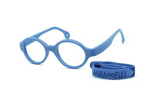 Óculos Infantil Miraflex em silicone Baby Lux 2 40/14 Azul (de 5 a 7 anos)