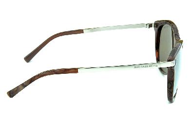 Óculos de Sol Michael Kors Adrianna 3 marrom mesclado e lentes espelhada