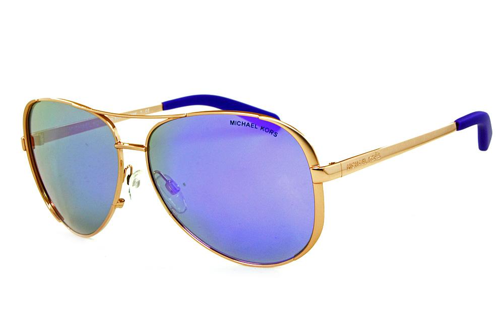 Óculos de Sol Michael Kors MK5004 Chelsea Bronze lentes espelhadas