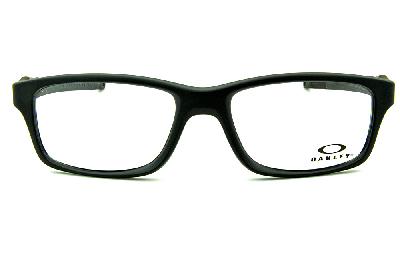 Óculos Oakley OX 8030 Crosslink Acetato Preto Fosco Troca Haste Preto/Vinho