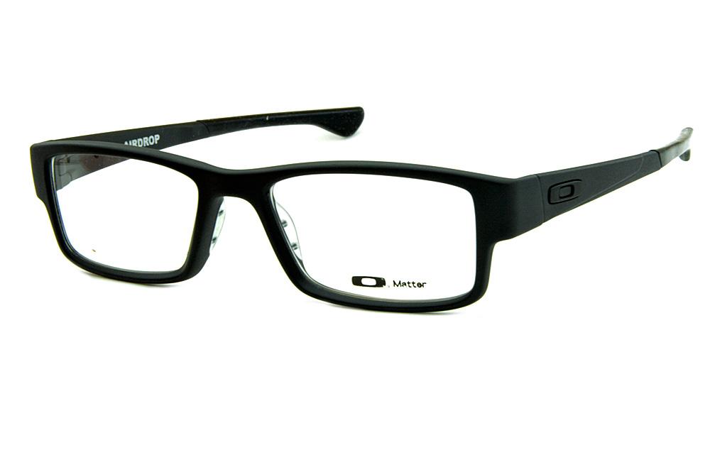 Óculos Oakley OX8046 Airdrop Satin Black acetato preto fosco