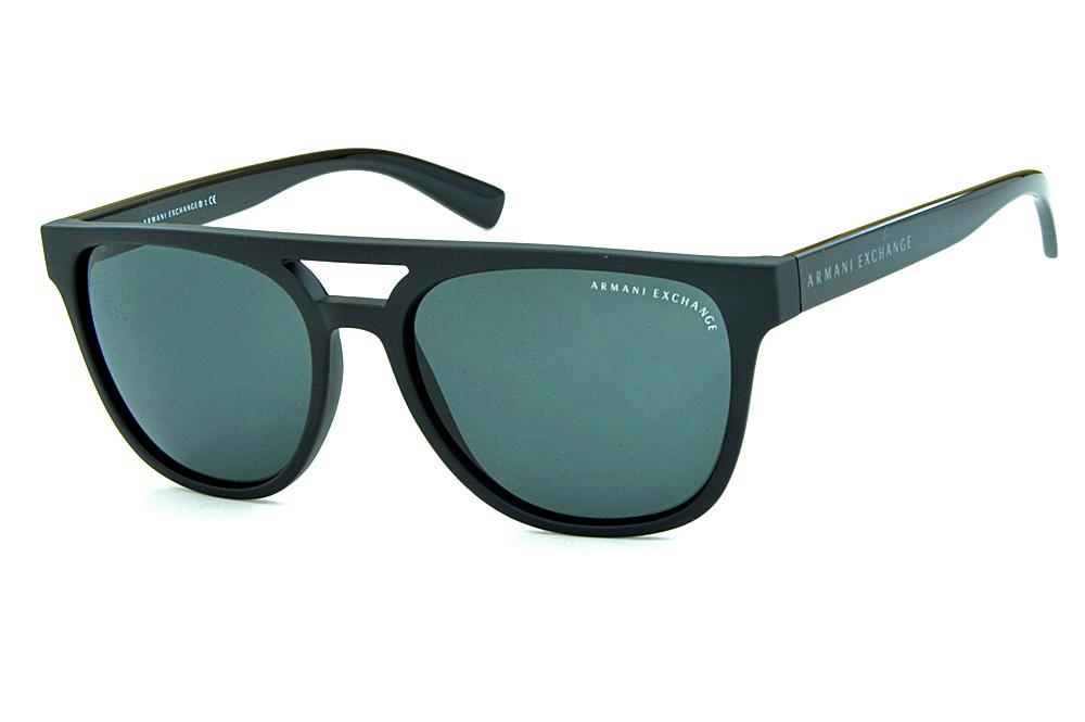 Óculos de Sol Armani Exchange AX4032 Gatsby Preto fosco
