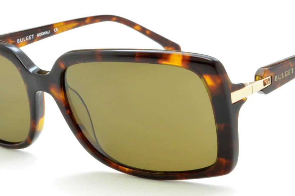 Óculos Bulget BG9060 de sol acetato tartaruga efeito onça feminino
