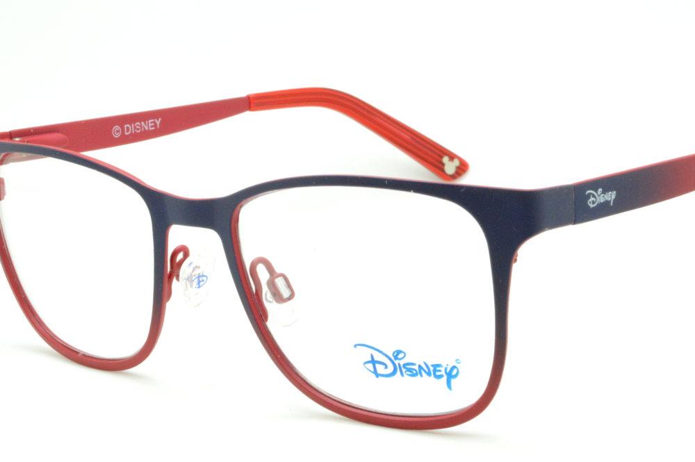 Óculos Disney armação azul e vermelha de grau para criança
