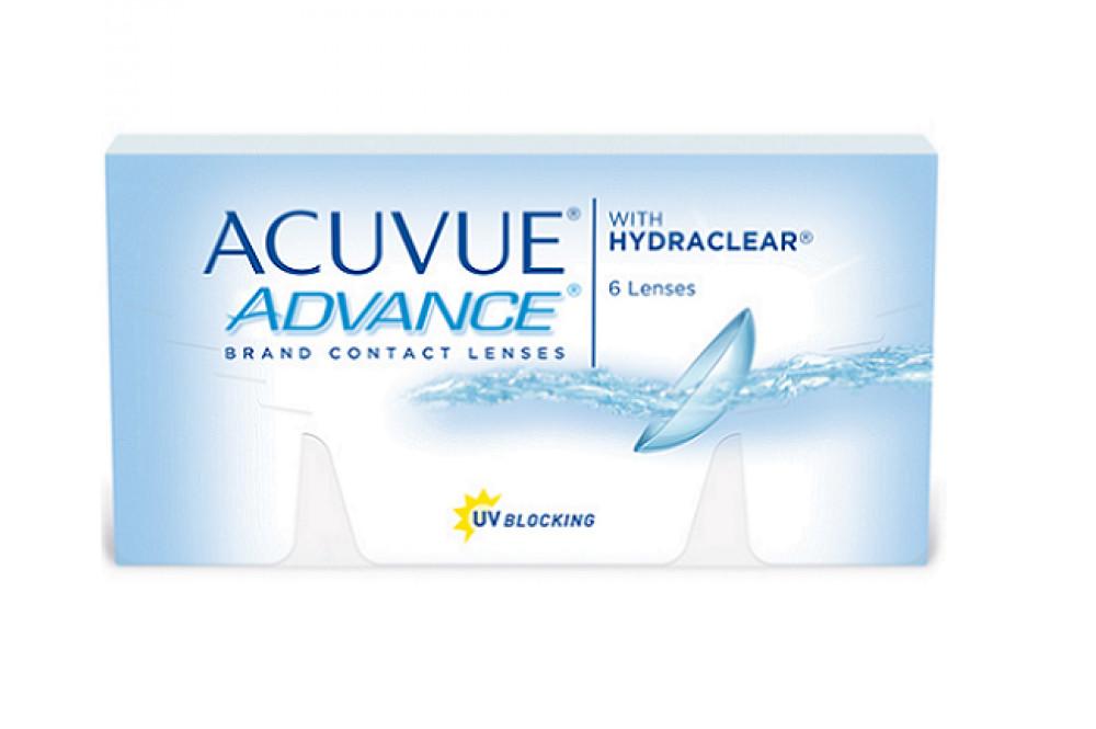 Lente de contato Acuvue Advance Hydraclear .:. esférico +4,00 kit com 6 lentes