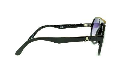 Óculos Absurda La Rocca preto com lente degradê