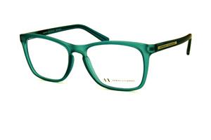 Óculos de grau Armani Exchange acetato azul esverdeado fosco para homens e mulheres