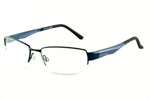 Óculos Atitude azul marinho com haste azul/preto flexível de mola