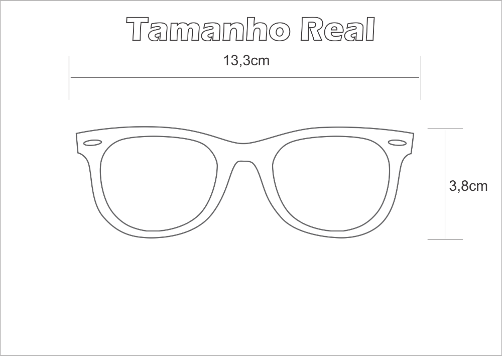 Óculos Atitude em acetato tricolor com haste preta/caramelo flexível de mola