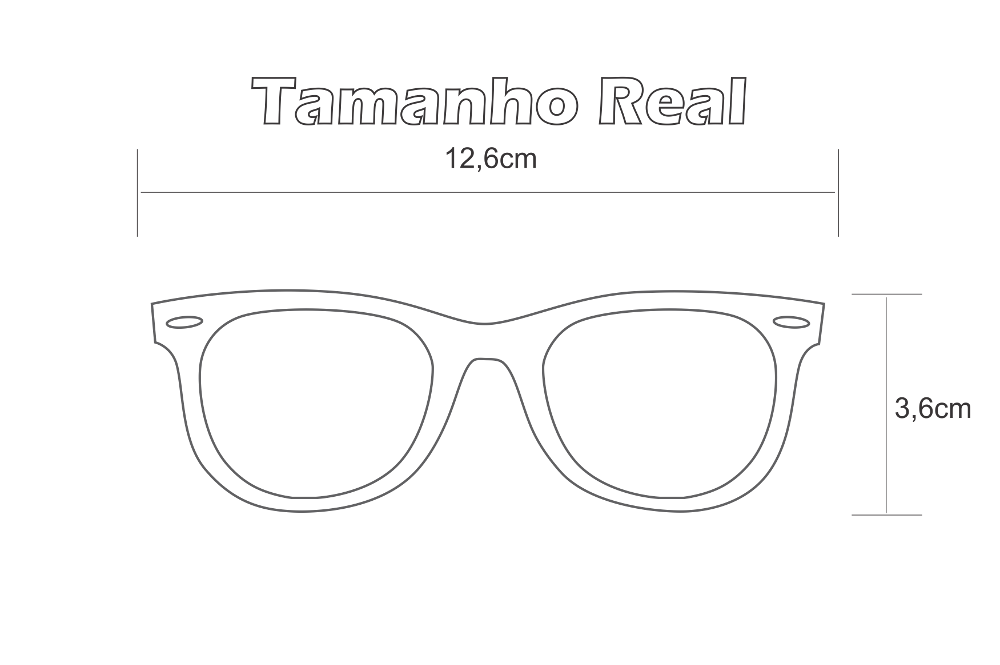 Óculos Atitude preto com haste preta/branca e detalhe dourado flexível de mola