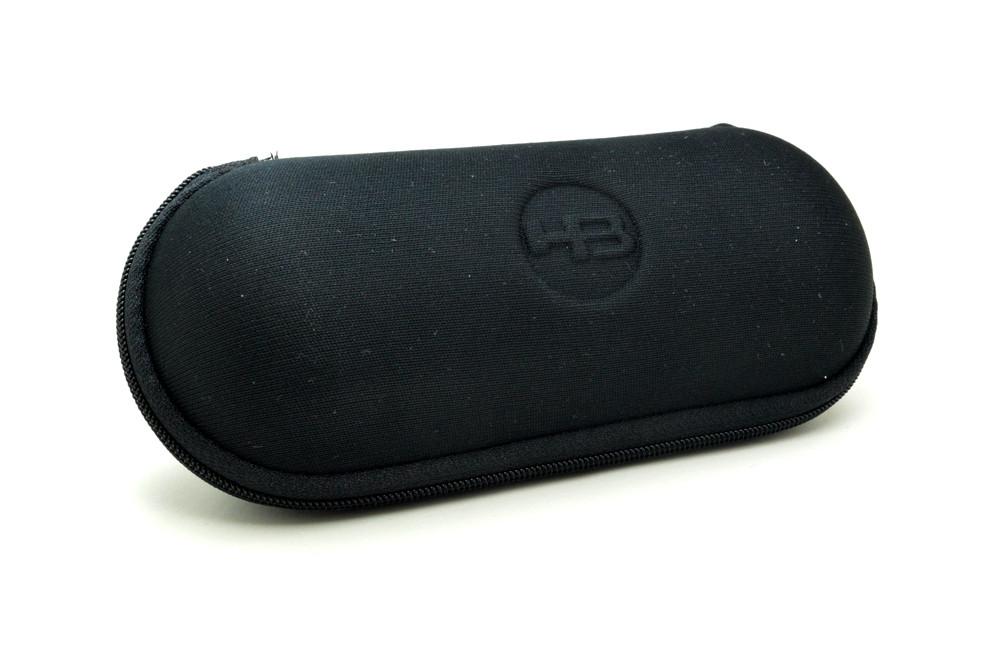 Óculos de grau Hot Buttered HB Polytech marrom café e bege interno na haste para homens