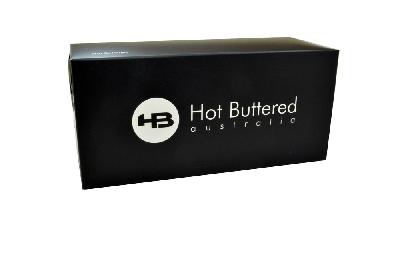 Óculos de grau Hot Buttered HB Polytech marrom café e bege interno na haste para homens