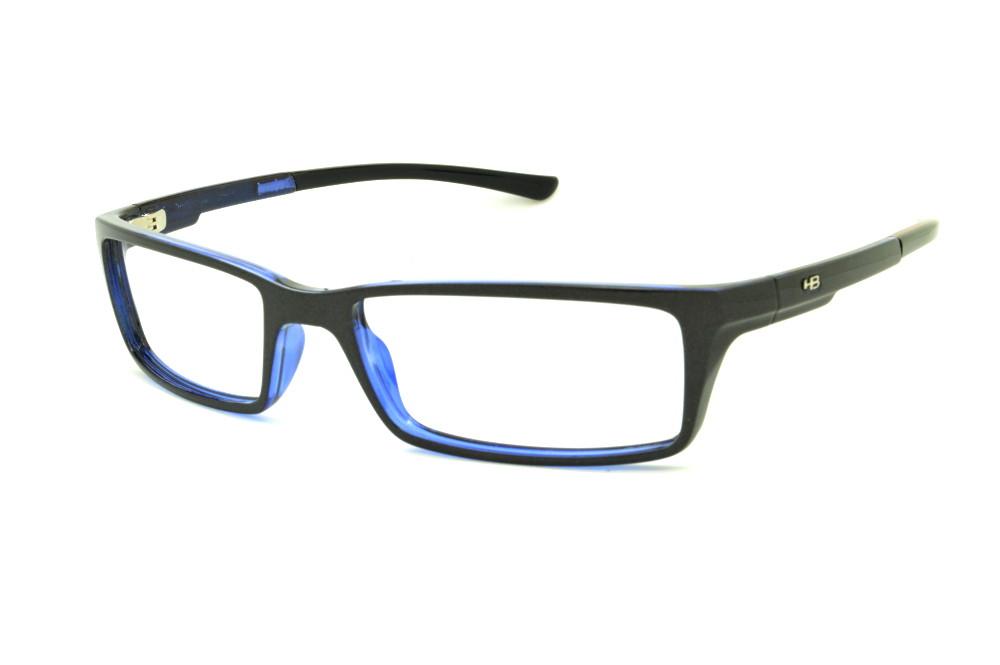Óculos HB Metalic Blue grafite brilhante e azul