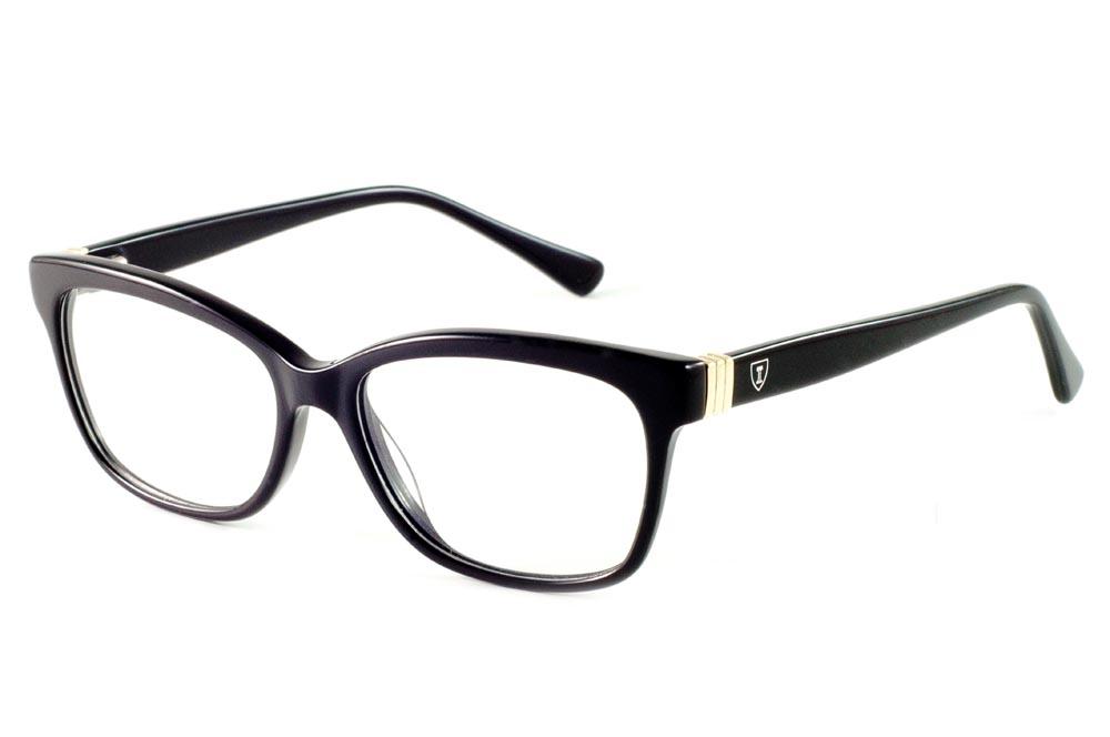 Óculos Ilusion SL3005 acetato preto black piano