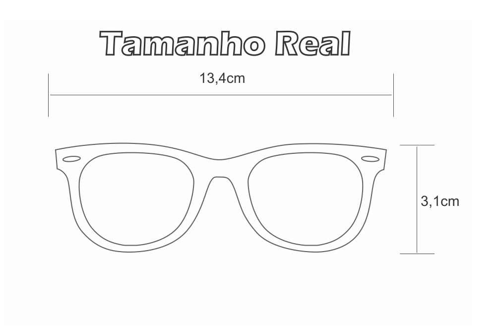 Óculos Ilusion metal preto com haste vermelha flexível de mola 180 graus