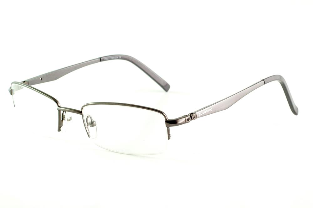 Óculos Ilusion FD614 metal chumbo haste prata