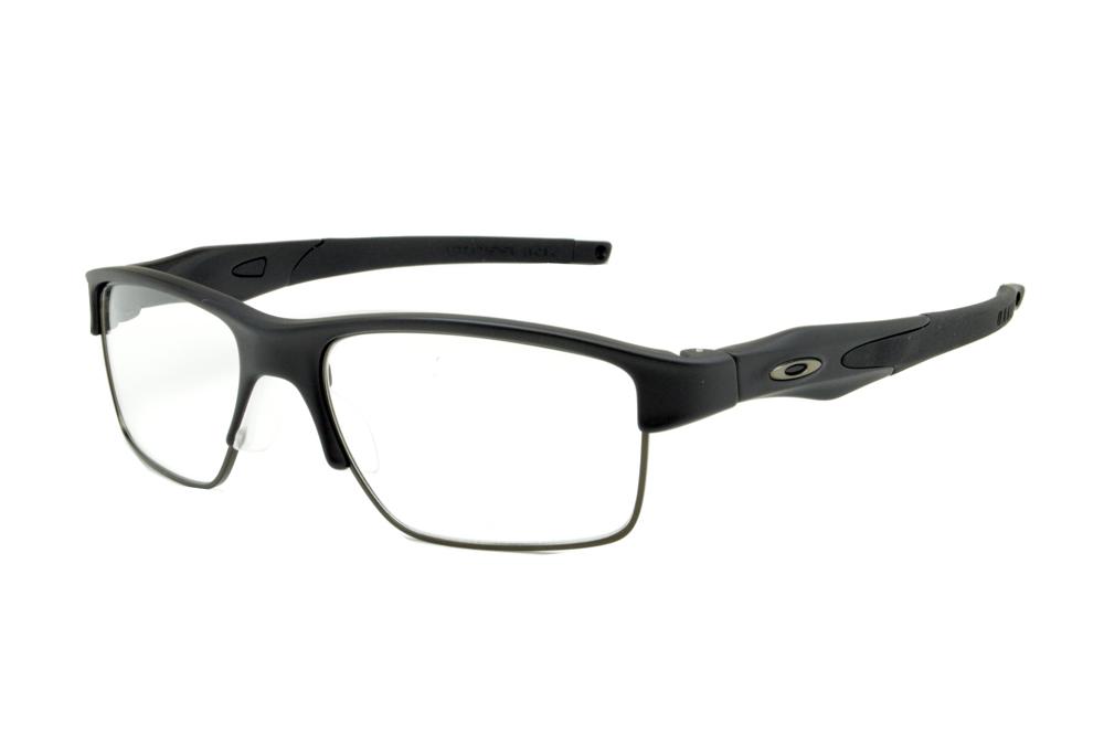 Óculos Oakley OX3128 Crosslink em acetato preto fosco