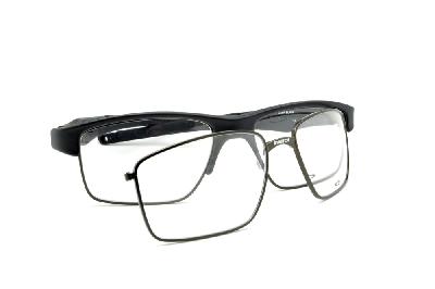 Óculos Oakley OX 3128 Crosslink em acetato preto fosco
